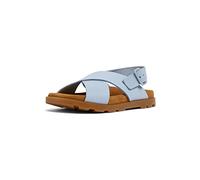 Camper Brutus Sandal K800491 X-Strap, Lt/Pastel Blue 001, 3.5 UK