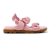 CAMPER Brutus Sandal - Sandals for Girls - Pink, size 10, Cotton fabric/Smooth leather K800620-002