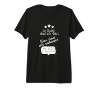Camper Camping Caravan Hobby Camping Holiday Premium T-Shirt
