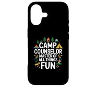 Camper Camping Outdoor Nature Lover Camp Counselor Case for iPhone 17