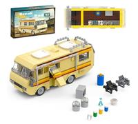 Camper Car Building set, Highly Restored Camper Van Building Blocks, DIY House Camper Creative -360 PCS