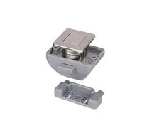 Camper Car Push Lock 26mm RV Caravan Boat Motor Home Cabinet Keyless Push Button Latch 5Pcs (Chrome)