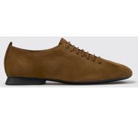 CAMPER Casi Myra Suede Lace-Up Shoes with Low Heel - Size: 40 - female