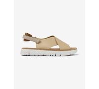 Camper Caterpillar Sandals Light Brown White Women - 40