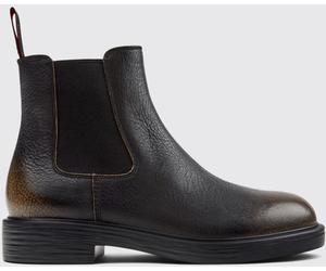 CAMPER Dean Grained Leather Ankle Boots - Size: 46 - male