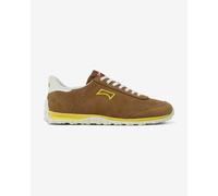 Camper Drift Walk Leather Shoes Brown White Yellow Women - 36