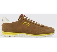 Camper Drift Walk Leather Shoes Brown White Yellow Women - 36