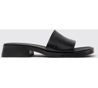 CAMPER Flat Sandal Woman color Black - Size: 36 - female
