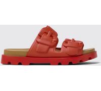CAMPER Flat Sandal Woman color Red - Size: 36 - female