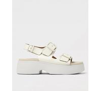 CAMPER Flat Sandal Woman color White - Size: 40 - female