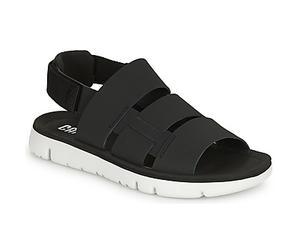 Camper Flat sandals Hello Negro/OrugaS.Negro-Bio Houston in Black 8