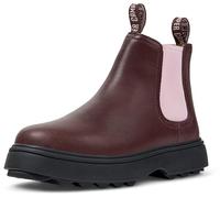 Camper Girls' Norte K900149 Chelsea Bootie, Burgundy 026, 5 UK