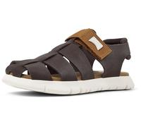 Camper Girls Oruga K800242 T-Strap Sandal, Medium Brown 034, 7.5 UK Child
