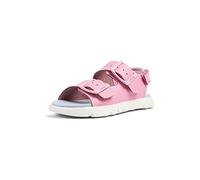 Camper Girl's Oruga Kids-k800429 Flat sandal, Pink, 4 UK