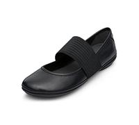 Camper Girl's Right Ballet Flats, Black Black 1, 3 UK