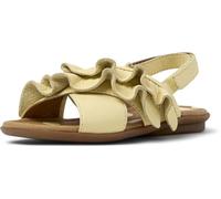 Camper Girls Right K800677 X-Strap Sandal, Lt Pastel Yellow 001 Tws, 10 UK Child