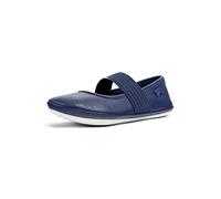 Camper Girls' Right Kids-80025 Ballet Flat, Blue 146, 4 UK