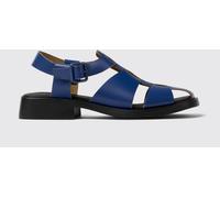 CAMPER Heeled Sandal Woman color Blue - Size: 37 - female