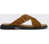 CAMPER Heeled Sandal Woman color Brown - Size: 40 - female