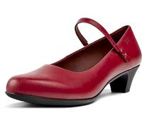 Camper Helena Bajo Women's Mary Jane Low Shoes, Red 093, 3 UK