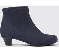 CAMPER Helena Nubuck Leather Ankle Boots with Side Zip - Size: 42 - female