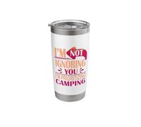Camper Hiker I’m Not Ignoring You I’m Prioritizing Camping Stainless Steel Insulated Tumbler