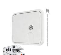 Camper Hose Cover - Rust Resistant Material, Mighty Protective Layer, Easy Installation Design, Compact Storage Solution | For Inspection Floor Cable Indoor Vehicles RV Hose Organization