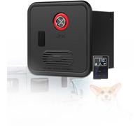 Camper Instant Water Heater, Tankless Rv Propane Water Heater 55,000 Btu, 3.9 Gpm (14.8 L/Min) Max Flow, 12v Dc with Remote Control, High Altitude Ready Up to 9,800 Ft /3,000 M(Black,Without Shower)