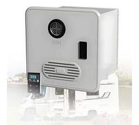 Camper Instant Water Heater, Tankless Rv Propane Water Heater 55,000 Btu, 3.9 Gpm (14.8 L/Min) Max Flow, 12v Dc with Remote Control, High Altitude Ready Up to 9,800 Ft /3,000 M(White,Without Shower)