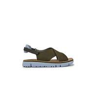 Camper K200157 Oruga Sandal, Other sandals, Medium Green,