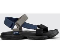 CAMPER Karst Sandal - Casual for Men - Blue,Grey,Black, size 7, Cotton fabric K101048-007