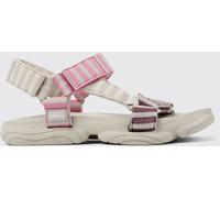 CAMPER Karst Sandal in Striped Recycled Fabric - Size: 35 - female