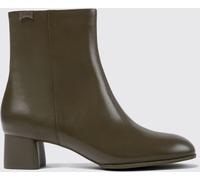 CAMPER Katie Smooth Leather Ankle Boots with Medium Heel and Side Zip - Size: 36 - female