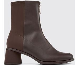 CAMPER Kiara Smooth Leather Ankle Boots with a Mid Heel and Side Zip - Size: 40 - female