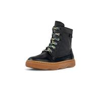 Camper Kiddo K900363 Lace up Bootie, Dark Green 004, 3.5 UK