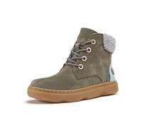 Camper Kido Girls' Ankle Boots, Green 002, 10 UK