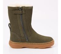 Camper Kids Boots Kiddo Dark Green with zip new 9.5 kids