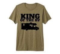 Camper King Funny King of the RV Premium T-Shirt