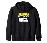 Camper King funny King of the RV Zip Hoodie