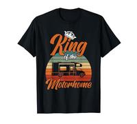 Camper King Of The Motorhome Camping Trailer T-Shirt