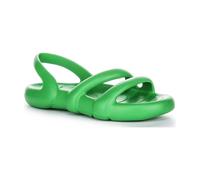 Camper 'Kobarah Flat W' Rubber Sandals in Green | Size: 3