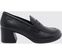 CAMPER Kora Calf Leather Loafers with Medium Heel and Rounded Toe - Size: 38 - female