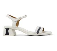 CAMPER Kora Trompe-l'ail Print Leather Sandals - Size: 37 - female