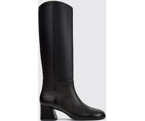 CAMPER Kora Smooth Leather Knee-High Boots with Medium Heel and Zip - Size: 35 - female