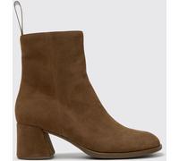 CAMPER Kora Suede Ankle Boots with Side Zip and Medium Heel - Size: 42 - female