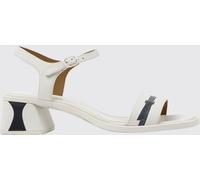 CAMPER Kora Trompe-l'ail Print Leather Sandals - Size: 36 - female