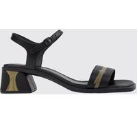 CAMPER Kora Trompe-l'ail Print Leather Sandals - Size: 38 - female