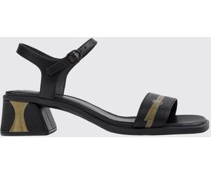 CAMPER Kora Trompe-l'ail Print Leather Sandals - Size: 38 - female