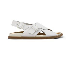 CAMPER Lluc Sandal - Sandals for Women - White, size 2, Smooth leather K201880-003