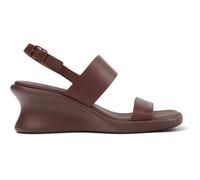 CAMPER Louise Sandal - Sandals for Women - Burgundy, size 8, Smooth leather K201915-003